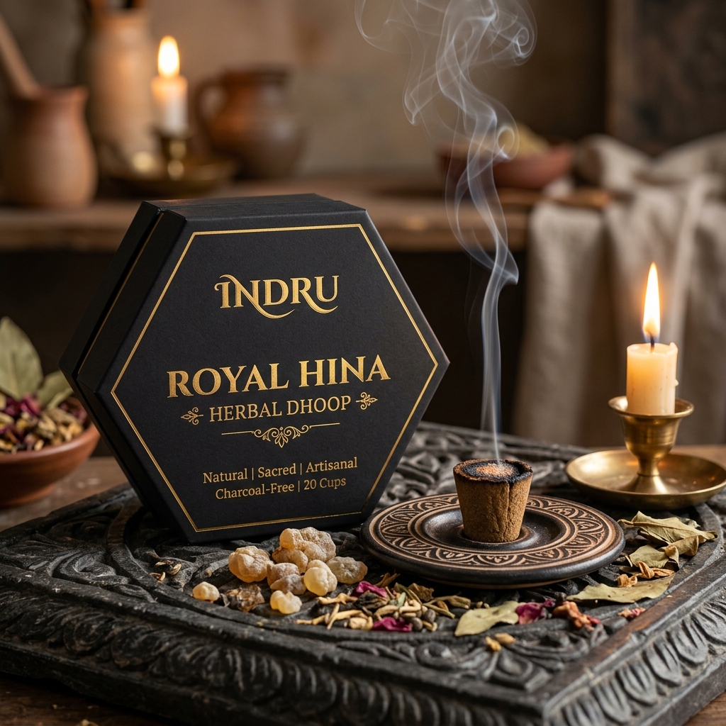 INDRU Royal Hina Herbal Dhoop
